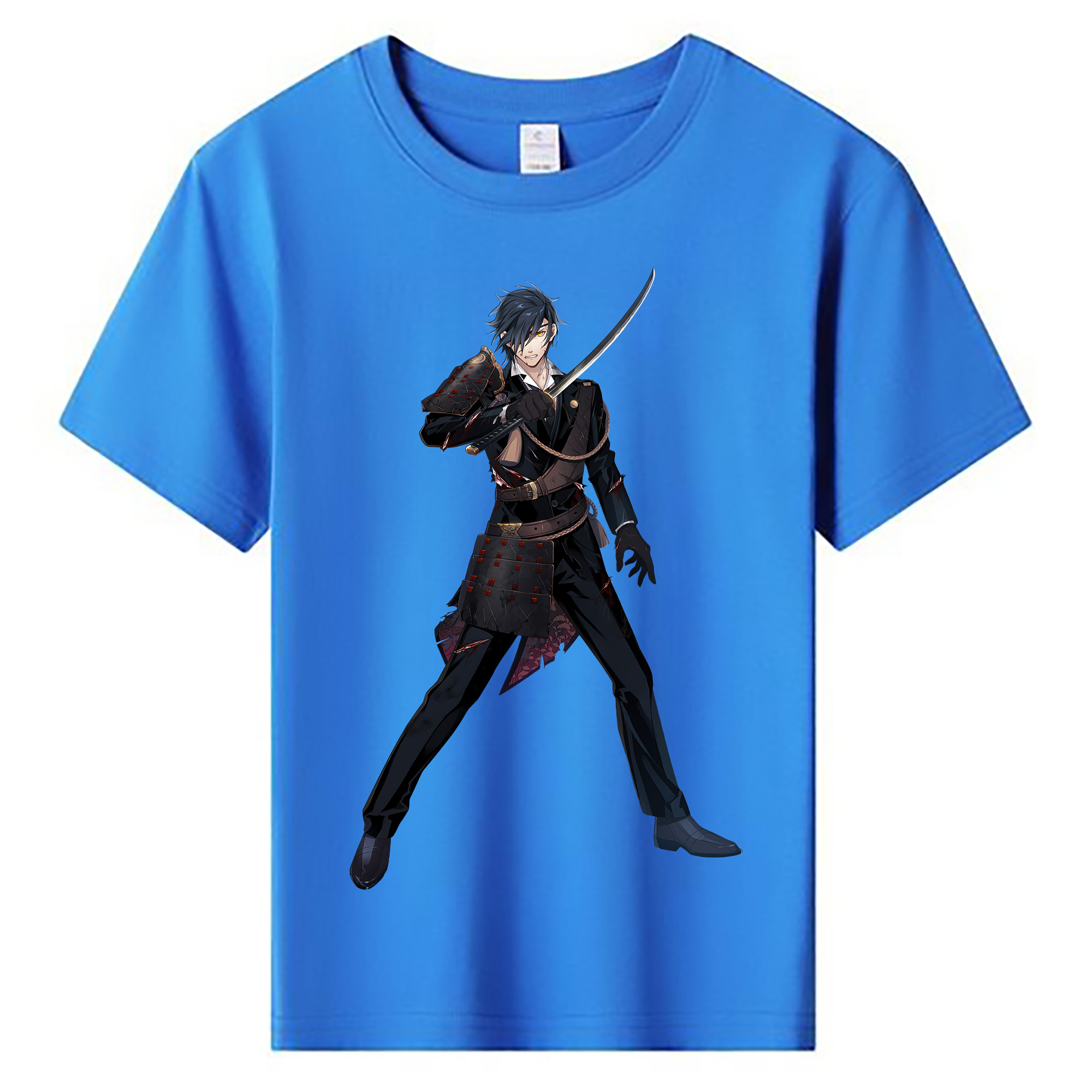 （画像用） 刀剣乱舞 Touken Ranbu 綿100％キッズTシャツ（フロントプリント）
